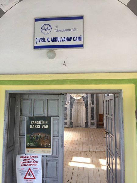 Tokat Turhal Çivril Köyü Abdulvahap Camii
