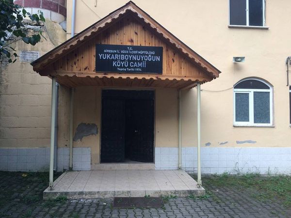GİRESUN GÜCE YUKARI BOYNUYOĞUN KÖYÜ CAMİİ