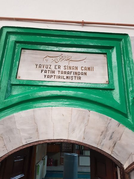İstanbul Fatih Yavuz Er Sinan Camii